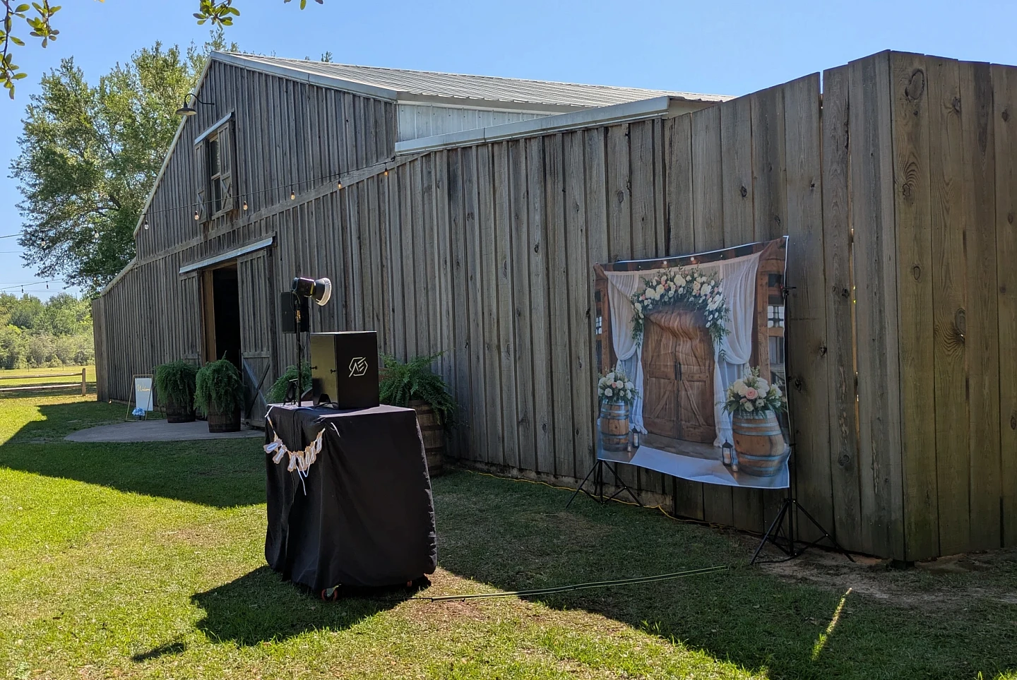 The Anders Events photo booth at a client event.