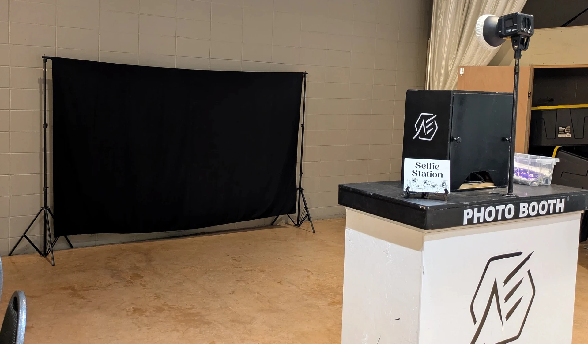The Anders Events photo booth at a client event.